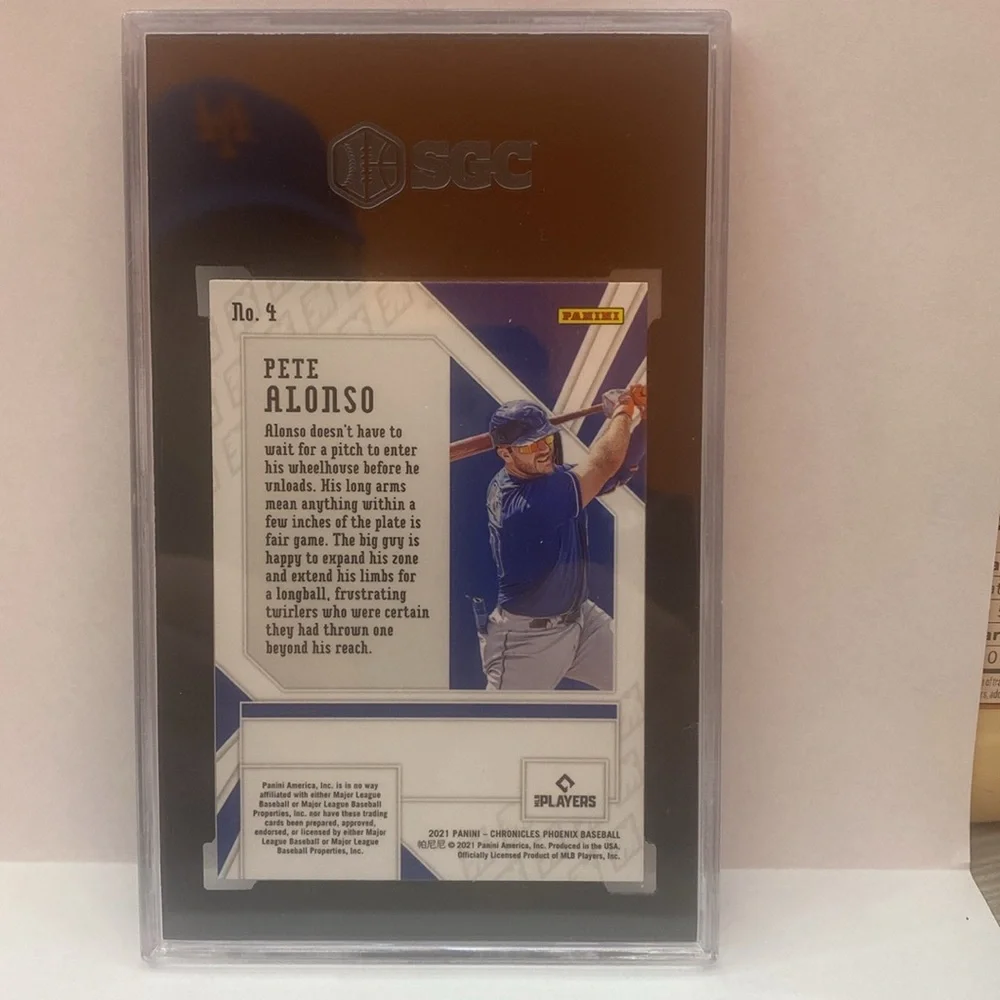 2021 Panini Chronicles Pete Alonso NY Mets #4 (MISC14)
